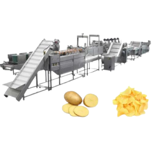 Compound Oil Fried Potato Chips Production Line